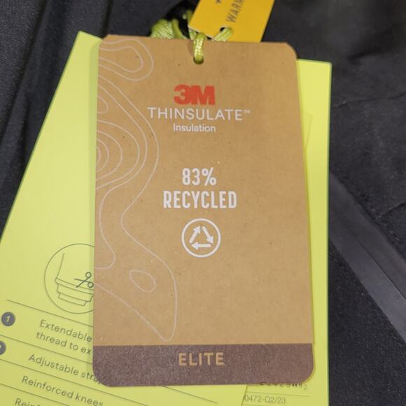 All in motion Kids Snow Pants, Black, Size M, NWT - Picture 7 of 9